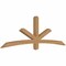 Ekena Millwork Alberta Smooth Timber Gable Bracket, Western Red Cedar, 84"W x 28"H x 3 1/2"D x 3 1/2"F, 8/12 Pitch GBW084X28X0404ALB00SWR - alternate 2